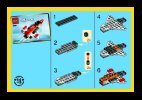 Building Instructions - LEGO - 30020 - Jet: Page 1