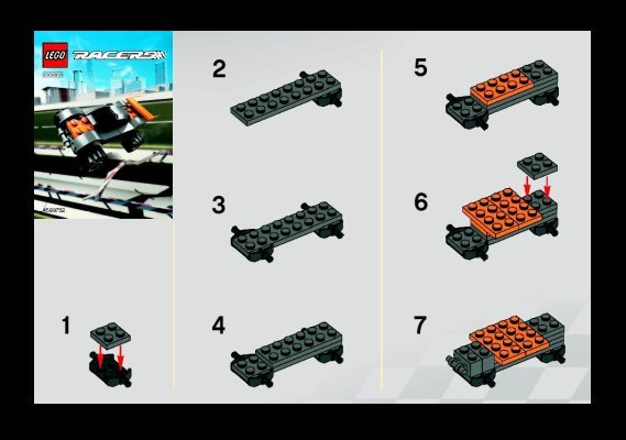 Building Instructions - LEGO - 30035 - Off Road Racer 2: Page 1