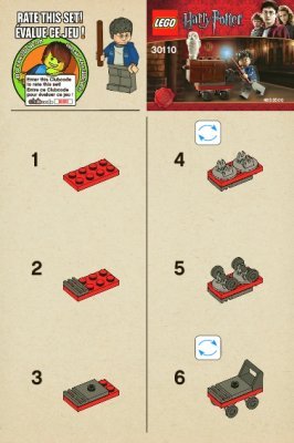 Building Instructions - LEGO - 30110 - Trolley: Page 1