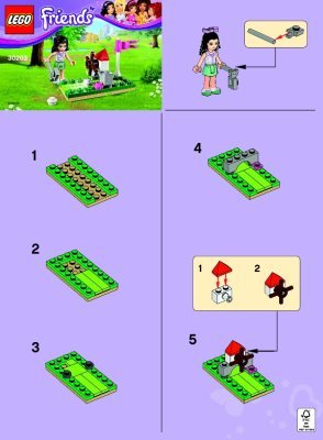 Building Instructions - LEGO - 30203 - Mini golf: Page 1