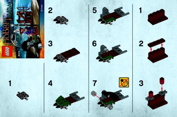 Building Instructions - LEGO - 30216 - Lake-town Guard: Page 1