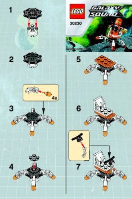 Building Instructions - LEGO - 30230 - Mini Mech: Page 1