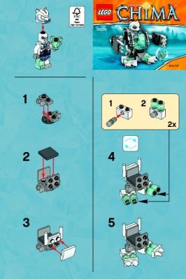 Building Instructions - LEGO - 30256 - Ice Bear Mech: Page 1