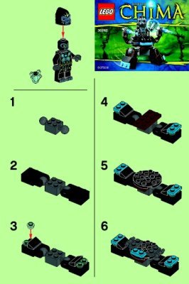 Building Instructions - LEGO - 30262 - Gorzan's Walker: Page 1