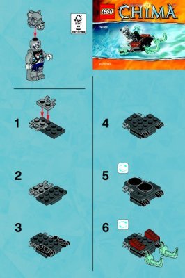 Building Instructions - LEGO - 30266 - Sykor’s Ice Cruiser: Page 1