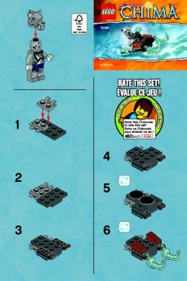 Building Instructions - LEGO - 30266 - Sykor’s Ice Cruiser: Page 1