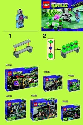 Building Instructions - LEGO - 30270 - Kraang Laser Turret: Page 1