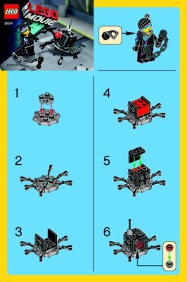 Building Instructions - LEGO - 30281 - Micro Manager Battle: Page 1