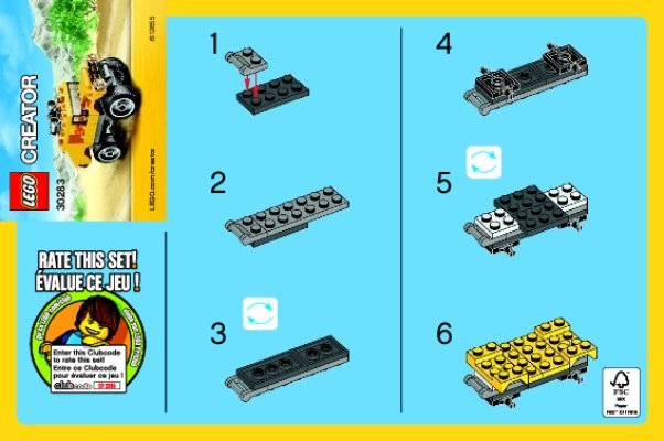 Building Instructions - LEGO - 30283 - Off-Road: Page 1