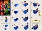 Building Instructions - LEGO - 30292 - Jay NanoMech: Page 1