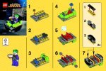 Building Instructions - LEGO - 30303 - The Joker Bumper Car: Page 1