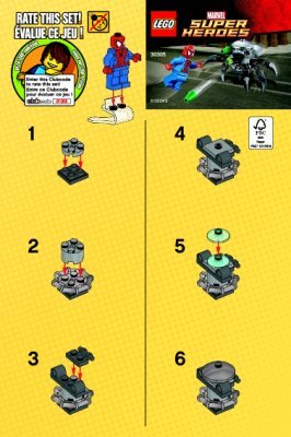 Building Instructions - LEGO - 30305 - Avengers #9: Page 1