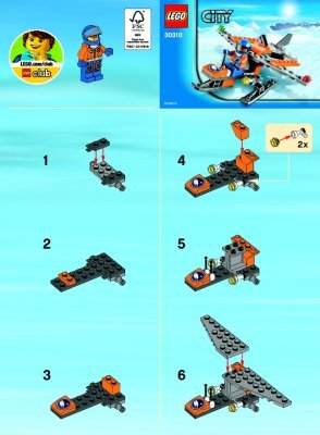 Building Instructions - LEGO - 30310 - Arctic Scout: Page 1