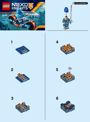 Building Instructions - LEGO - 30376 - Knighton Rider: Page 1