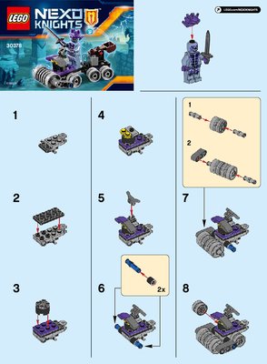 Building Instructions - LEGO - 30378 - Shrunken Headquarters: Page 1