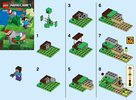 Building Instructions - LEGO - 30393 - Minecraft™ Steve and Creeper™ Set: Page 1