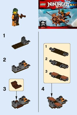 Building Instructions - LEGO - 30421 - Skybound Plane: Page 1