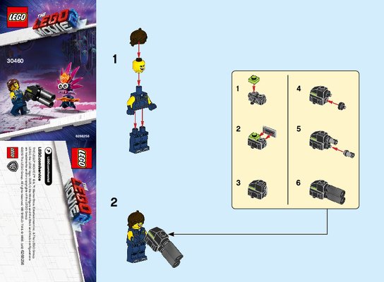 Building Instructions - LEGO - 30460 - Rex's Plantimal Ambush: Page 1