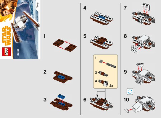 Building Instructions - LEGO - 30498 - Imperial AT-Hauler™: Page 1