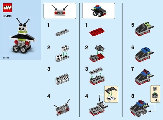 30499 - Robot/Vehicle Free Builds - Make It Your