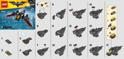 Building Instructions - LEGO - 30524 - The Mini Batwing: Page 1