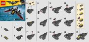 Building Instructions - LEGO - 30524 - The Mini Batwing: Page 1