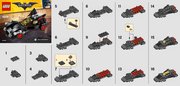 Building Instructions - LEGO - 30526 - The Mini Ultimate Batmobile: Page 1