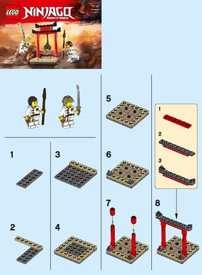 Building Instructions - LEGO - 30530 - WU-CRU Target Training: Page 1