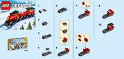 Building Instructions - LEGO - 30543 - Holiday Train: Page 1