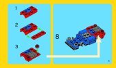 Building Instructions - LEGO - 31000 - Mini Speeder: Page 5