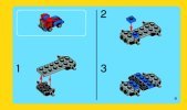 Building Instructions - LEGO - 31000 - Mini Speeder: Page 9