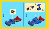 Building Instructions - LEGO - 31000 - Mini Speeder: Page 4