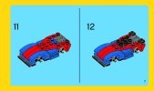 Building Instructions - LEGO - 31000 - Mini Speeder: Page 7