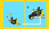 Building Instructions - LEGO - 31001 - Mini Skyflyer: Page 9