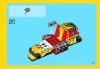 Building Instructions - LEGO - Creator - 31002 - Super Racer: Page 23