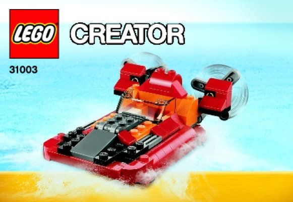 Building Instructions - LEGO - Creator - 31003 - Red Rotors: Page 1