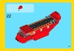 Building Instructions - LEGO - Creator - 31003 - Red Rotors: Page 27