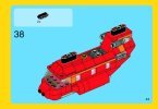 Building Instructions - LEGO - Creator - 31003 - Red Rotors: Page 43