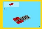 Building Instructions - LEGO - Creator - 31003 - Red Rotors: Page 3