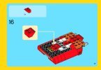 Building Instructions - LEGO - Creator - 31003 - Red Rotors: Page 17