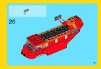 Building Instructions - LEGO - Creator - 31003 - Red Rotors: Page 31