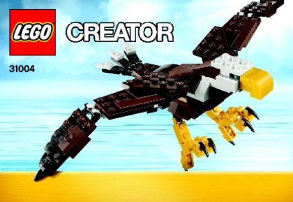 Building Instructions - LEGO - Creator - 31004 - Fierce Flyer: Page 1