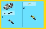 Building Instructions - LEGO - Creator - 31006 - Highway Speedster: Page 2