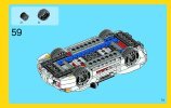 Building Instructions - LEGO - Creator - 31006 - Highway Speedster: Page 73