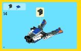 Building Instructions - LEGO - Creator - 31008 - Thunder Wings: Page 20