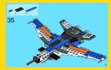 Building Instructions - LEGO - Creator - 31008 - Thunder Wings: Page 59