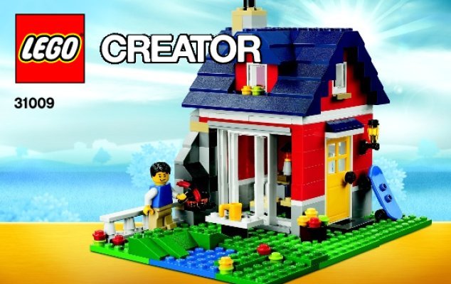 Building Instructions - LEGO - Creator - 31009 - Small Cottage: Page 1