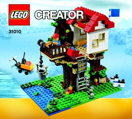 Building Instructions - LEGO - Creator - 31010 - Treehouse: Page 1