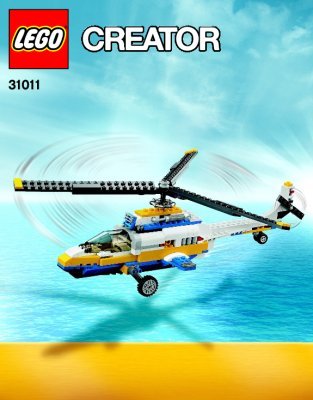 Building Instructions - LEGO - Creator - 31011 - Aviation Adventures: Page 1