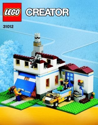 Building Instructions - LEGO - Creator - 31012 - Family House: Page 1